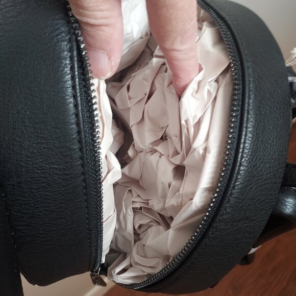 Loungefly NBC Vampire Teddy Face Bag - Red, Black, White - Picture 5 of 5